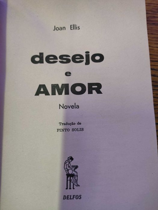 3 antigos Livros da coleçao da editora DELFOS Uma Novela de: