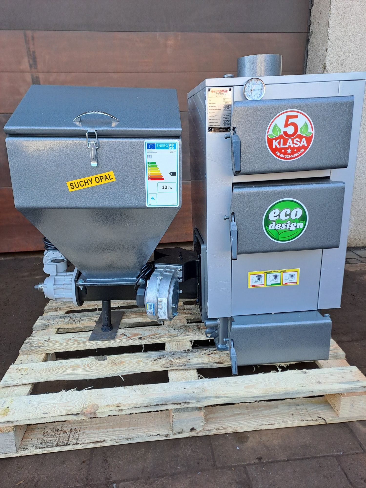 Kocioł 10 kw 5 klasa eko design Raty Piec