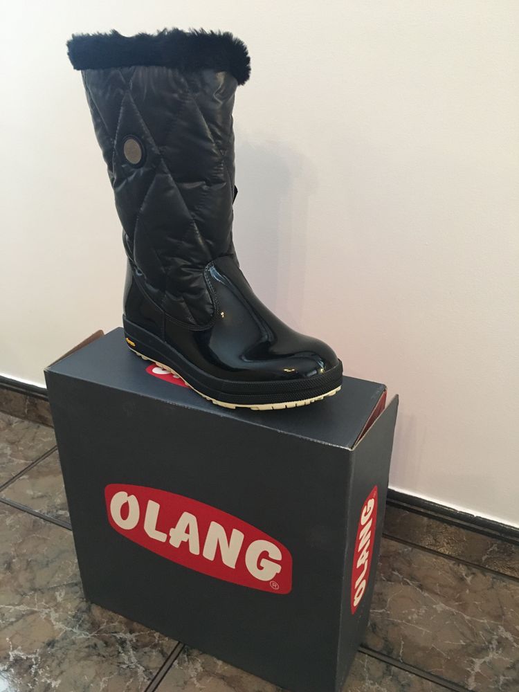 Nowe buty zimowe damskie włoskiej firmy Olang .