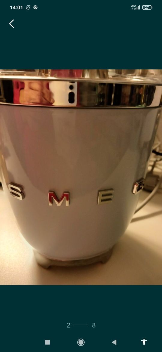 Nowa wyciskarka plus papiery Smeg