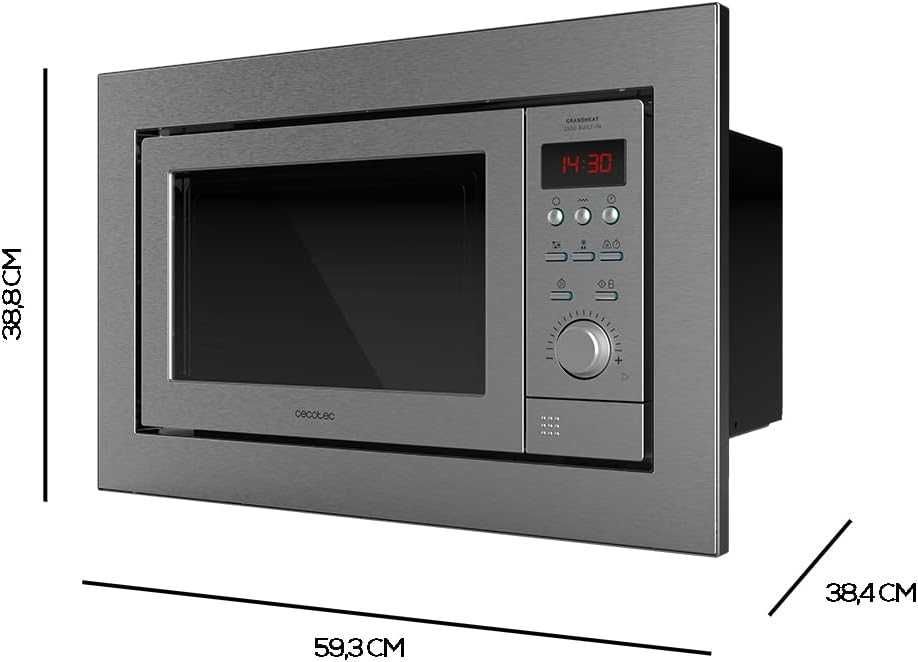 Kuchenka mikrofalowa do zabudowy CECOTEC 2500