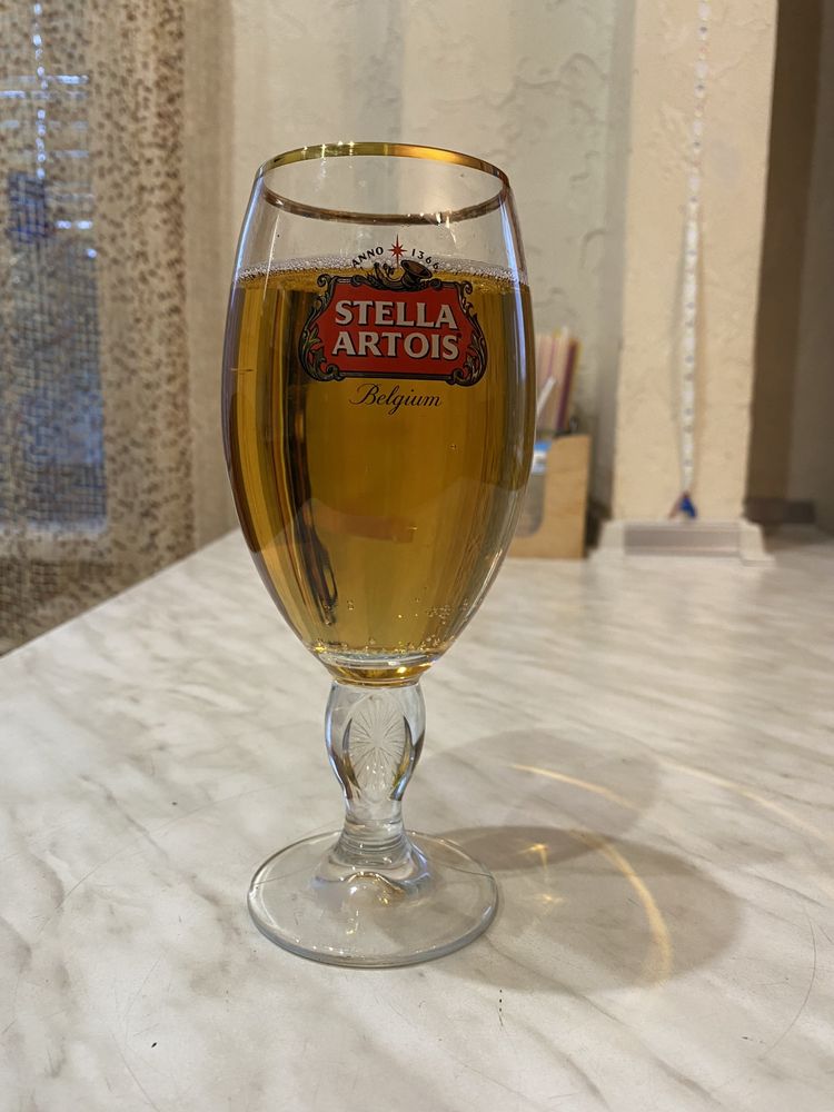 Бокал/ Келих  Stella Artois 0,5/0,33 l, Стелла Артуа 0,33 л