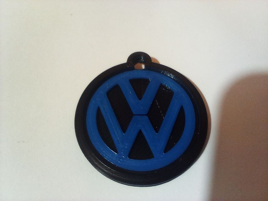 Brelok VW niebieski brylok do kluczy
