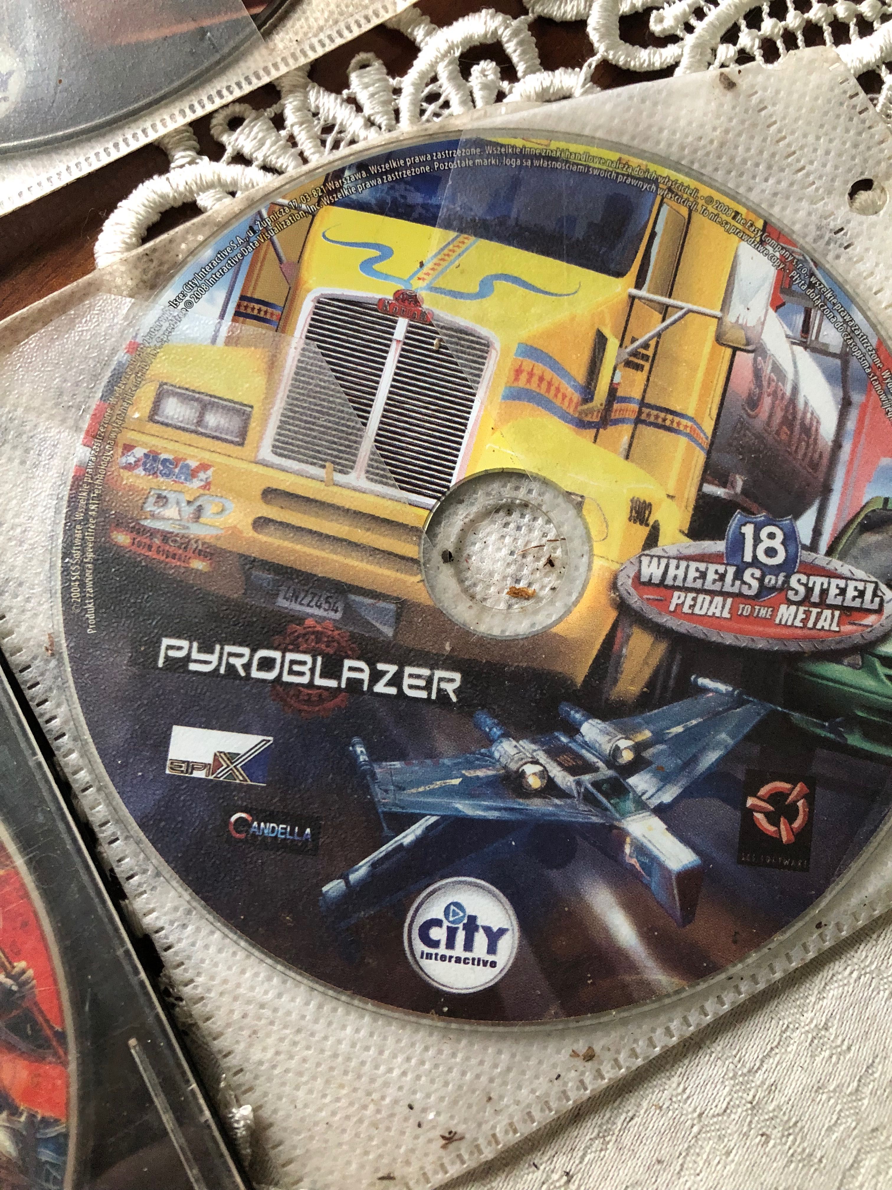 Zestaw gier na PC 6 płyt w komplecie