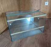 Terrarium 60x40x40 z lampą