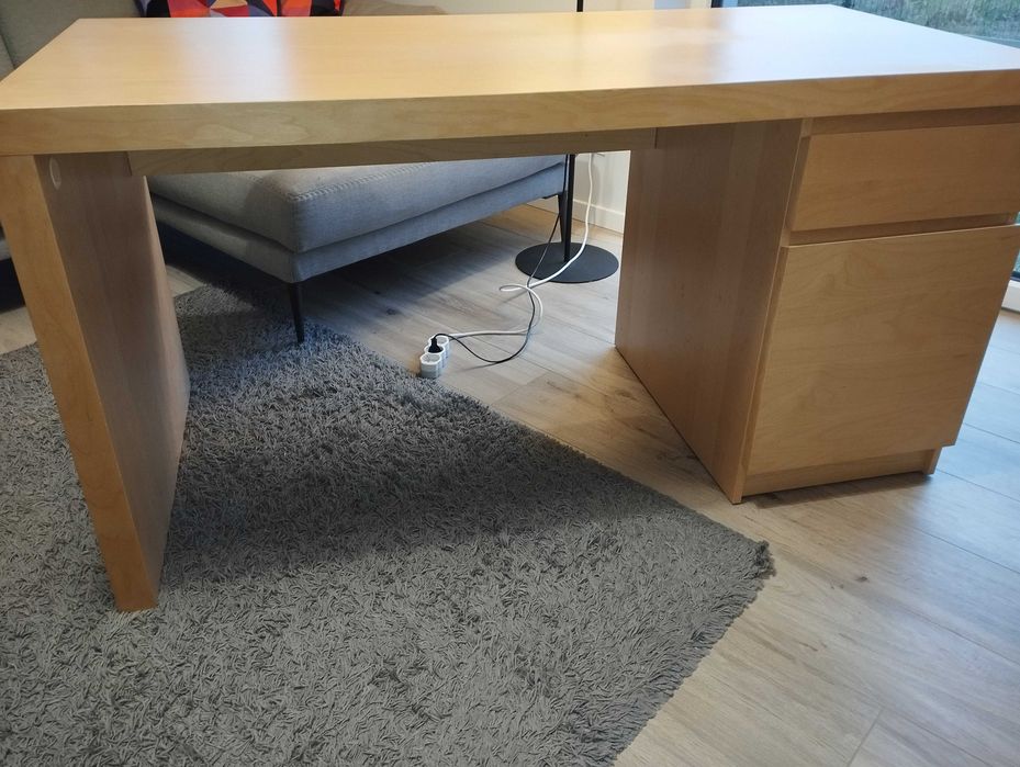 Biurko 140x65 Malm IKEA