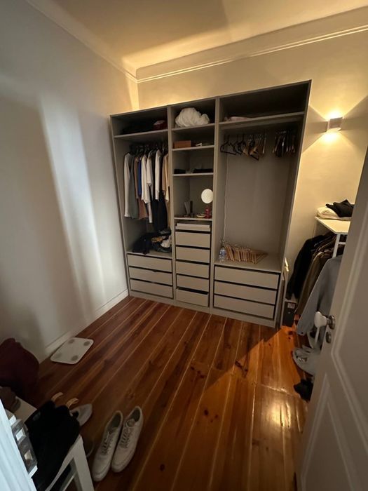 Roupeiro IKEA PAX bege 200x236x58 excelente estado