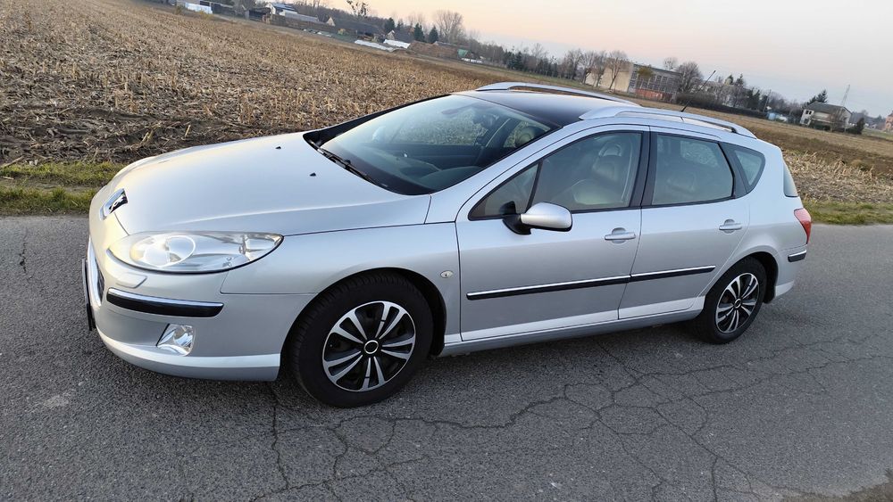 Peugeot 407SW 2.0HDi 140KM Auto zadbane. Ksenon ,Nawigacja, Panorama