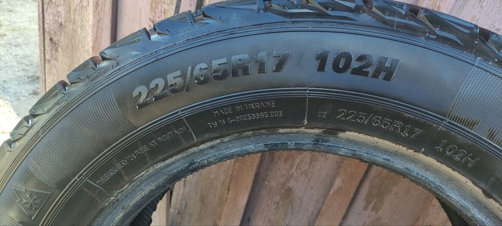 Продам шины зимние Premiorri ViaMacciore ZPlus winter 225/65 R17 102H