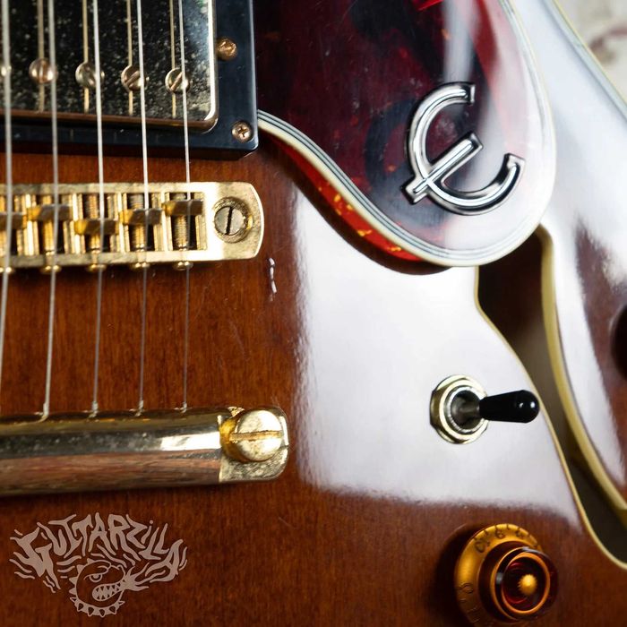 Epiphone Sheraton II 1996 Violin Burst Samick Korea