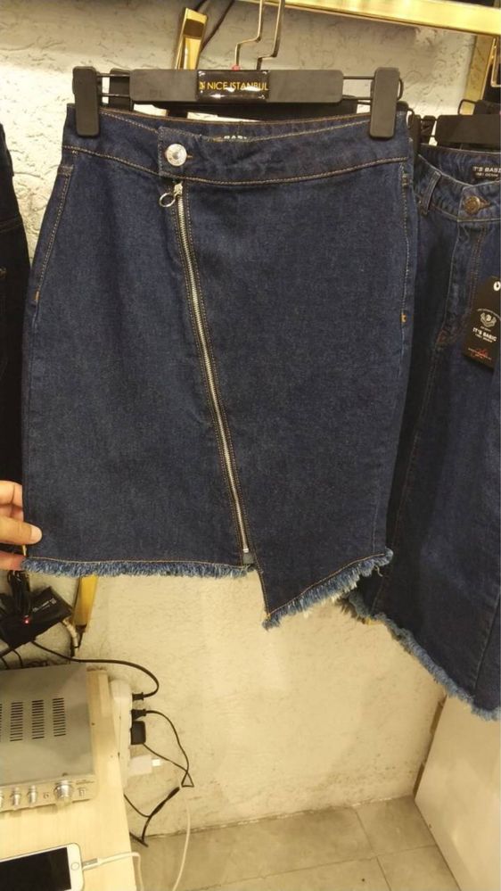 Ликвидация склада джинсовые юбки Турция