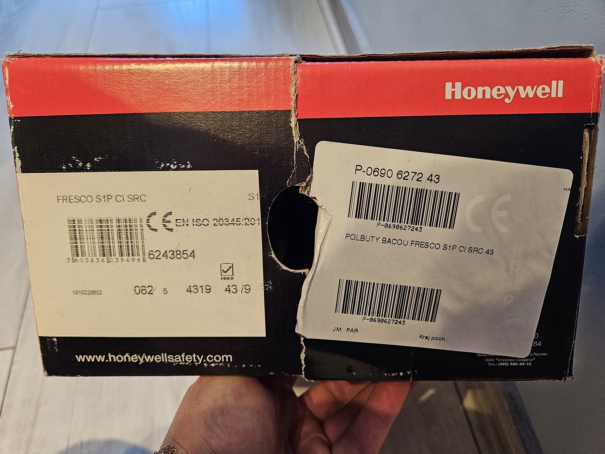 Buty bhp honeywell r.43