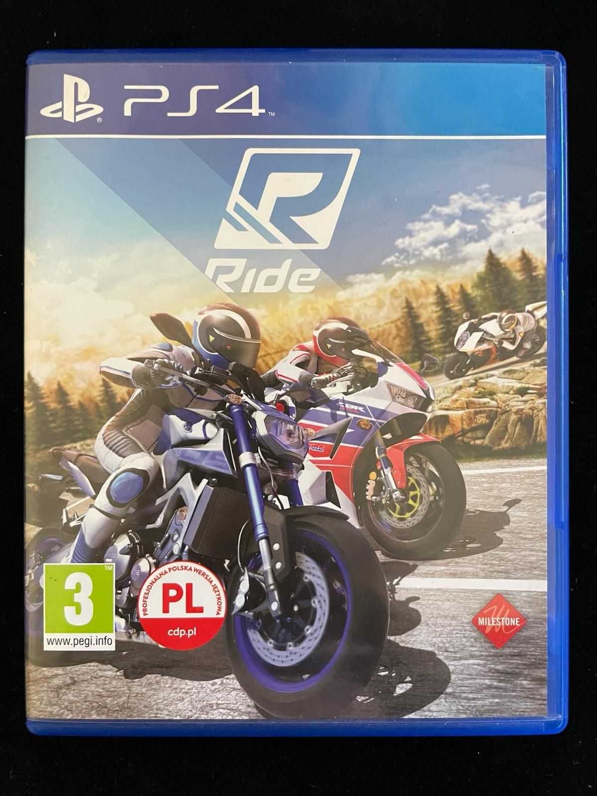 Ride PL Wyścigi Motocyklowe po polsku na PS4 i PS5 w BDB stanie Unikat