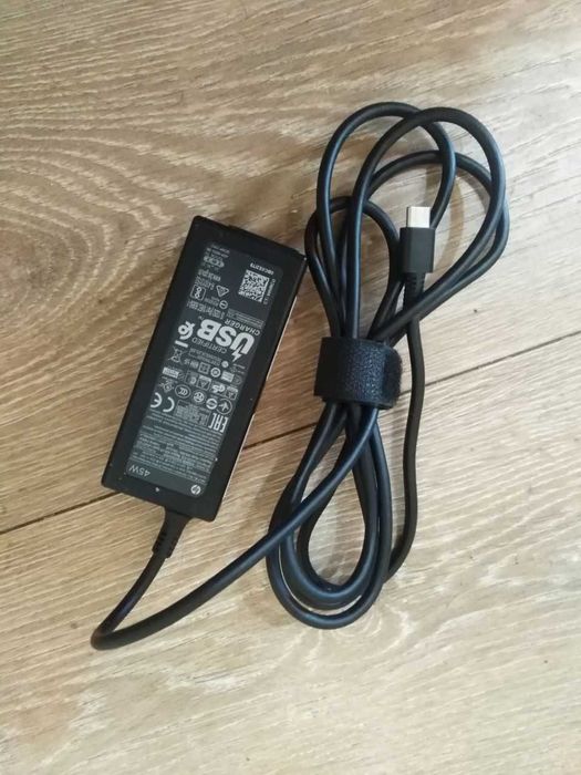 Блок живлення hp type-c 45w power delivery 15v/3a 12v/3a 9v/3a 5v/3a
