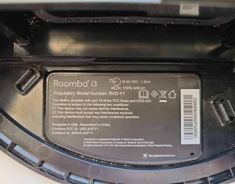 Робот-пилосос iRobot Roomba i3