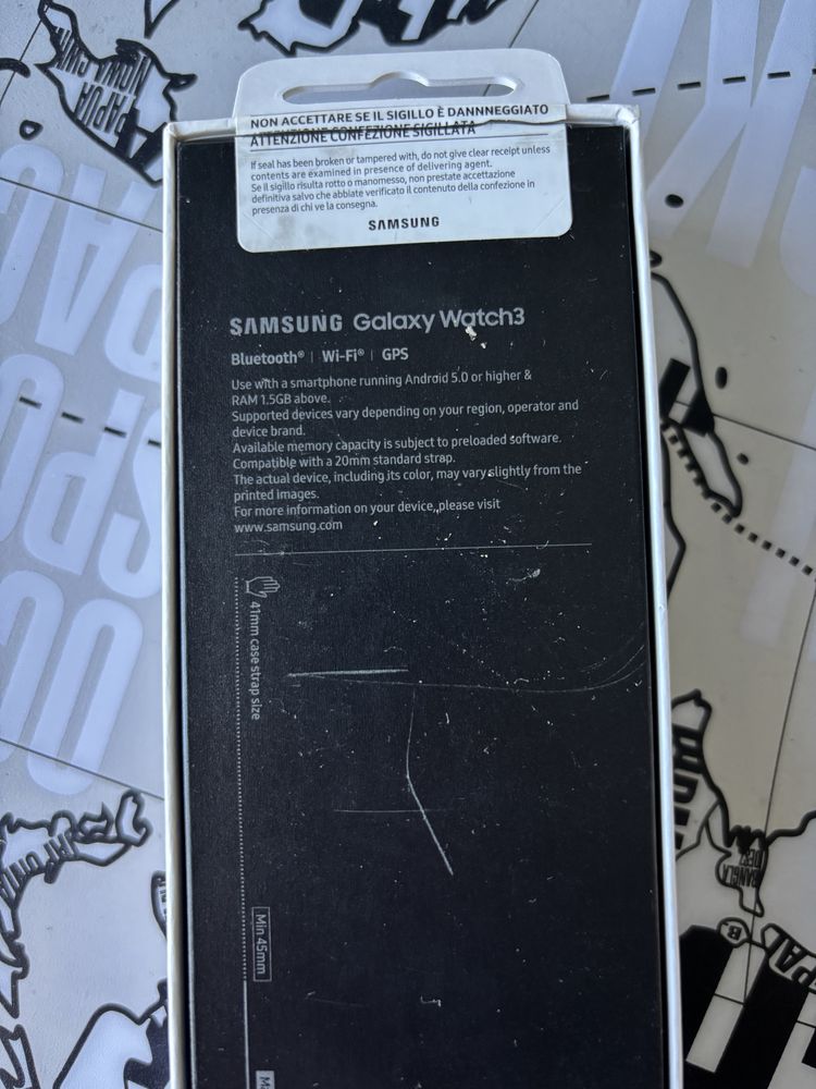 Zegarek samsung watch3 41mm złoty/różowy