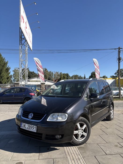 Na sprzedaż VW Touran 1.9D/automat/niezawodny silnik/nowy alternator