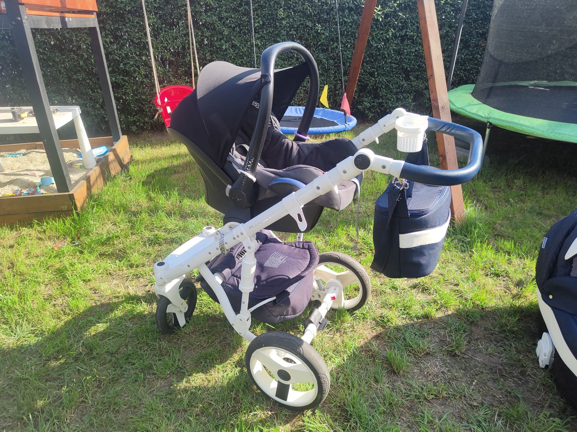 Wózek adamex monte 2w1 + adaptery do nosidełka