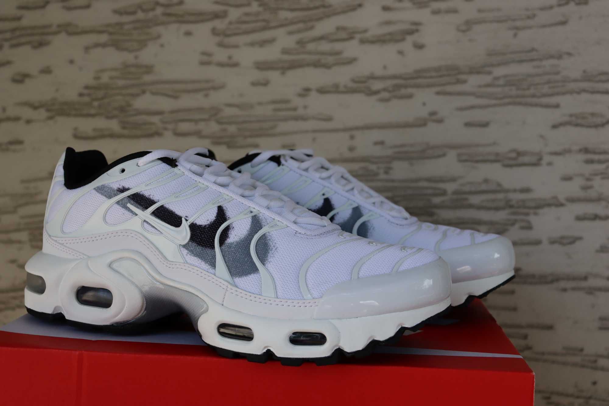 Nike Air max Plus White double swoosh 38.5 *NOWE*