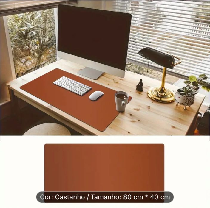 Tapete de secretaria | cor camel