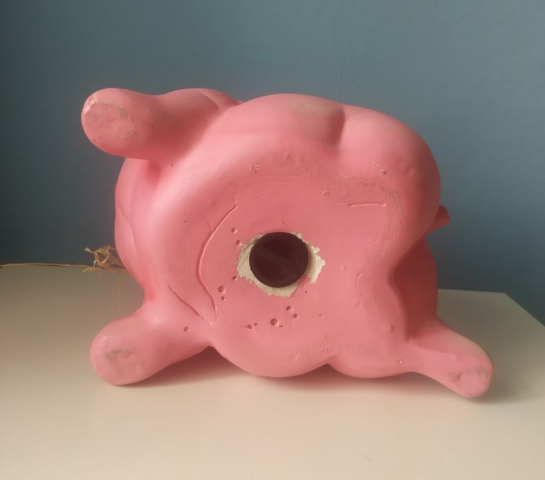 Duża ogromna skarbonka świnka