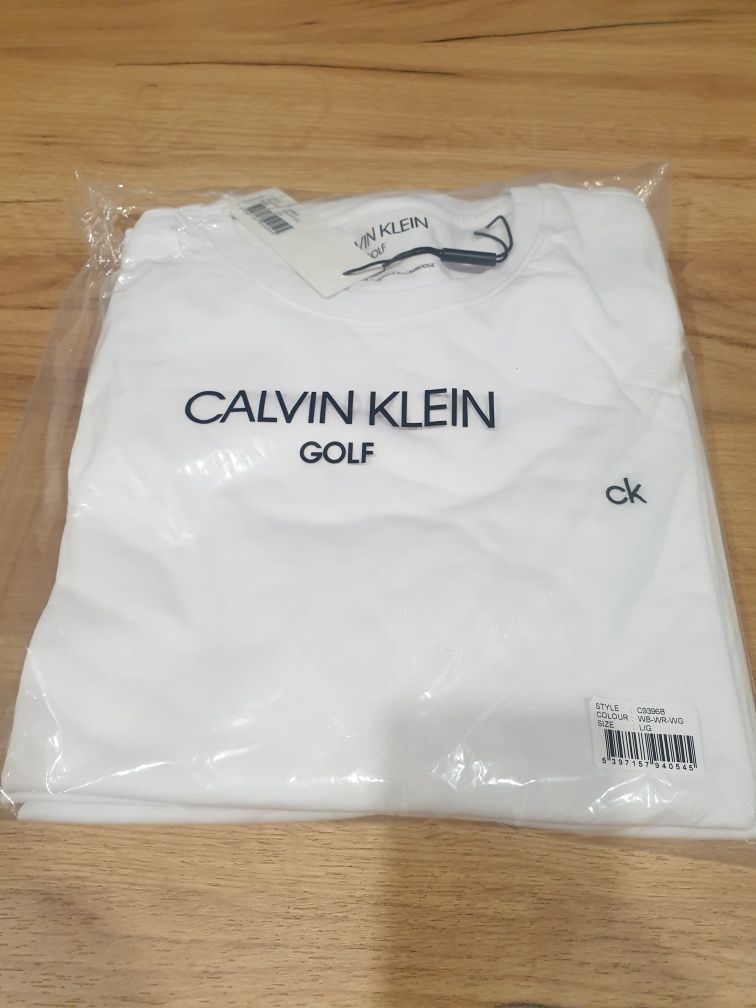 Koszulka Calvin Klein seria Golf rozmiar L i XL