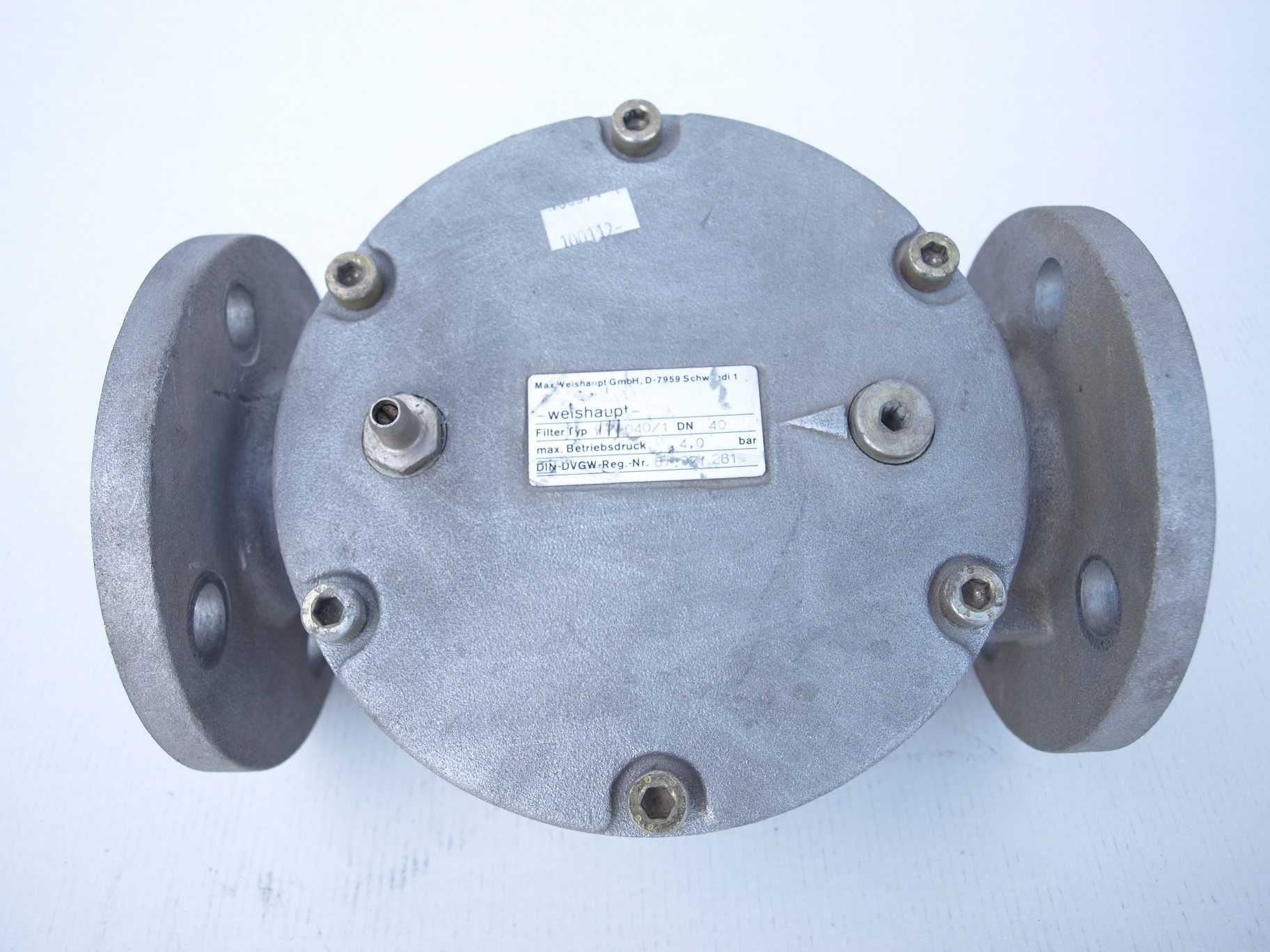Weishaupt filtr gazu W 3040 Dn 40 - aluminium