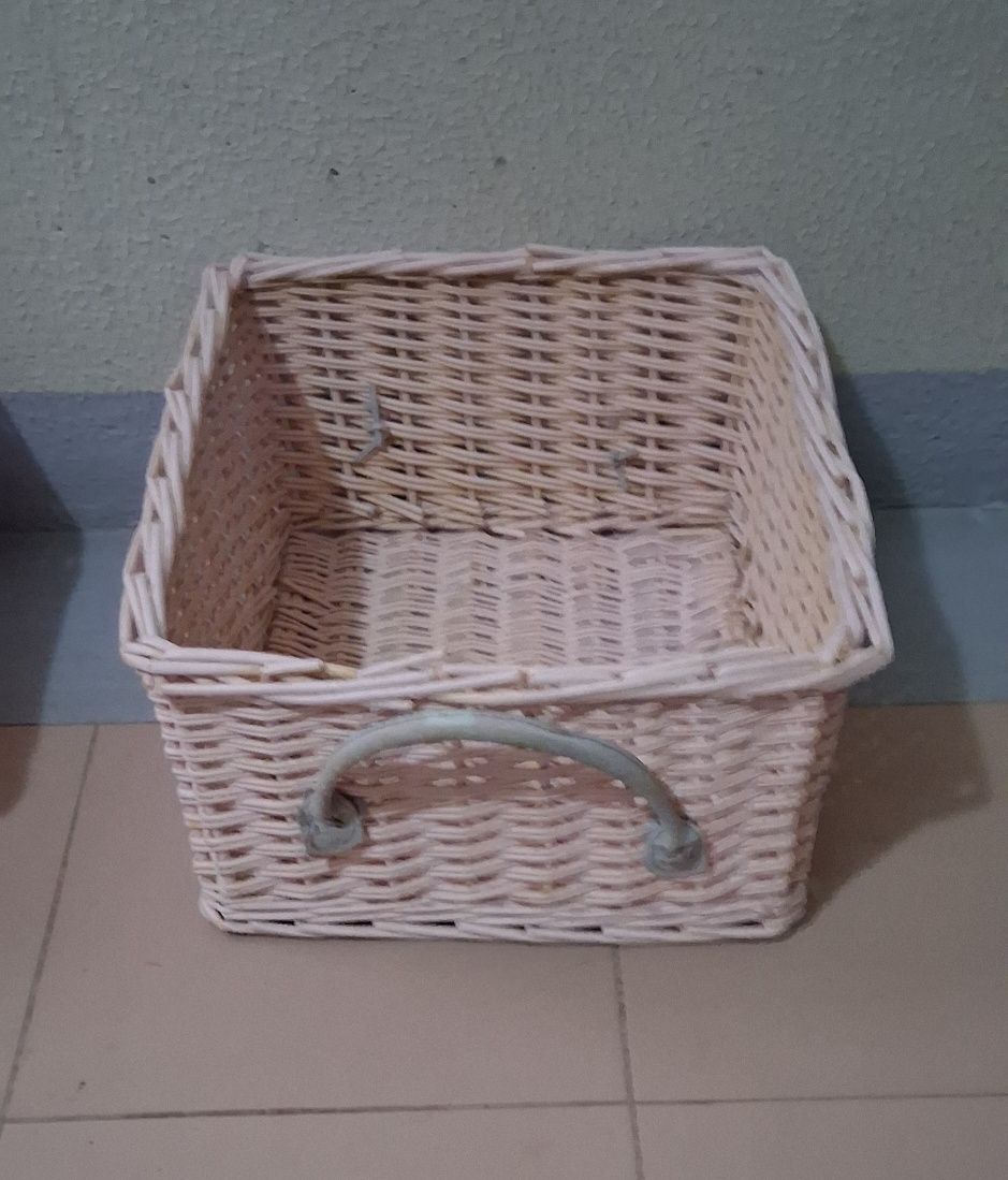 Conjunto de 2 Cestos de Verga - Quarto Menina