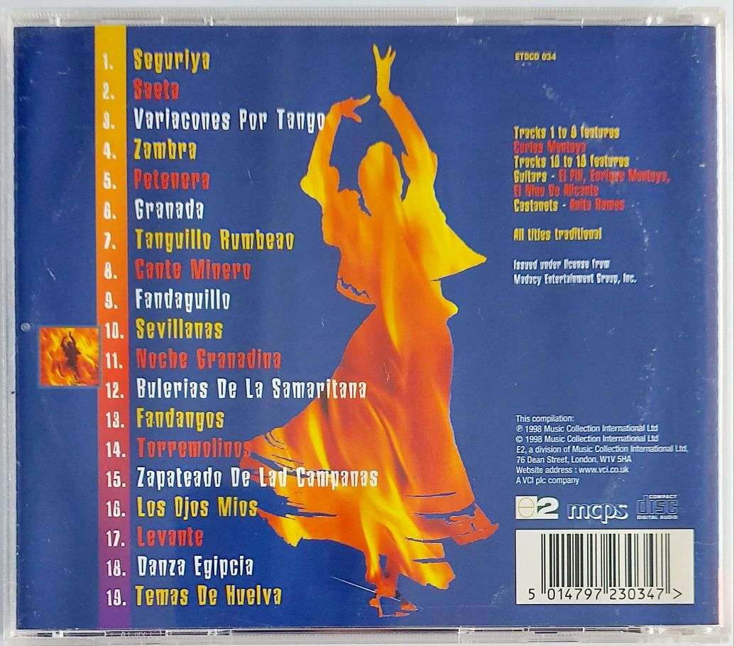 Gypsy Passion The Art Of Flamenco 1998r