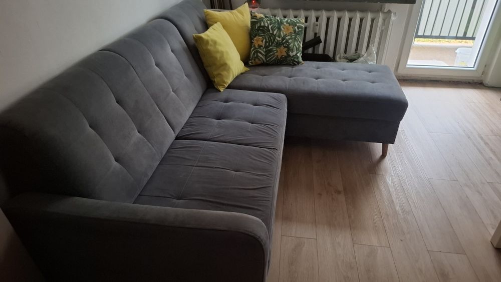 Narożnik z funkcją spania lewy/prawy Agata Meble