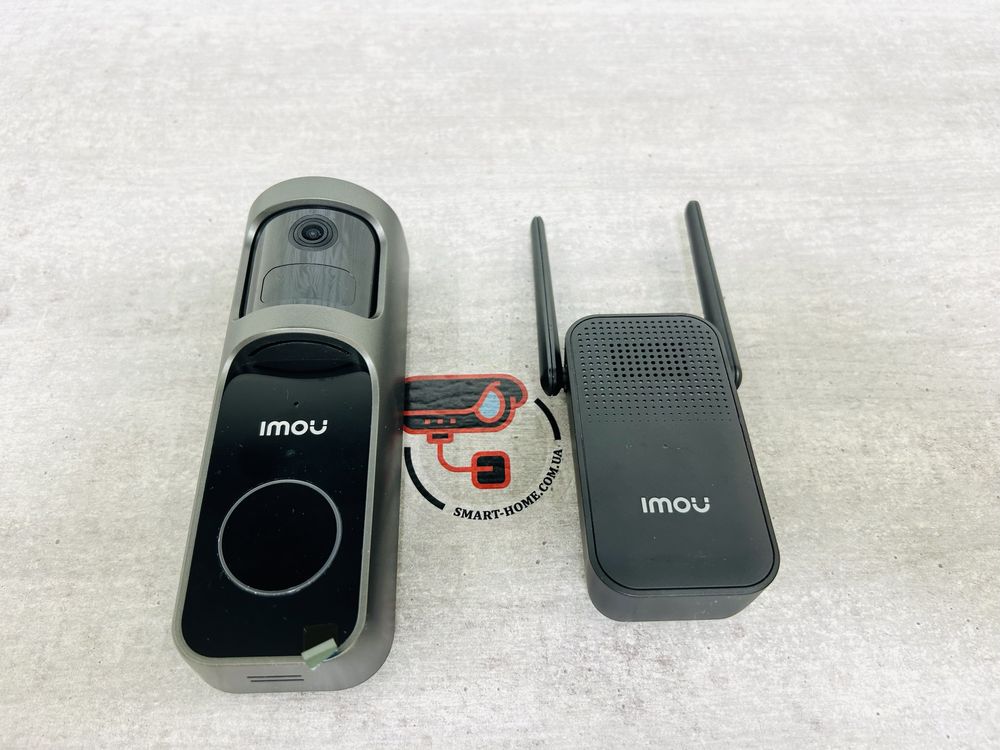 С АКУМУЛЯТОРОМ 3Мп WiFi IMOU IP домофон вызывная панель дверной звонок