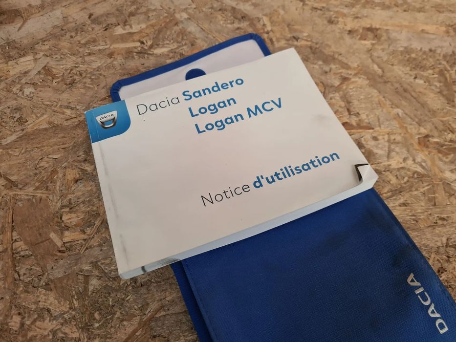 Bolsa com manual de utilizador do veículo DACIA Sandero II (5S_)
