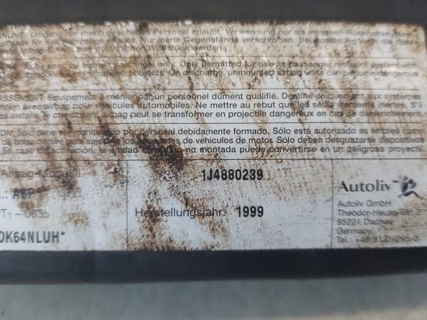 Airbag banco esquerdo VOLKSWAGEN Golf IV (1J1)