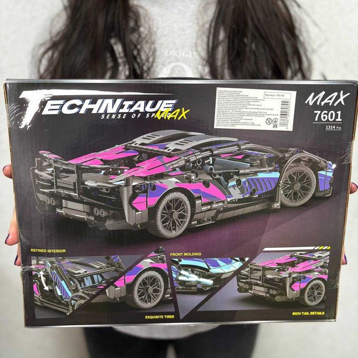 LEGO Technic на радіокеруванні Lamborghini Sian з пультом 1314 деталей