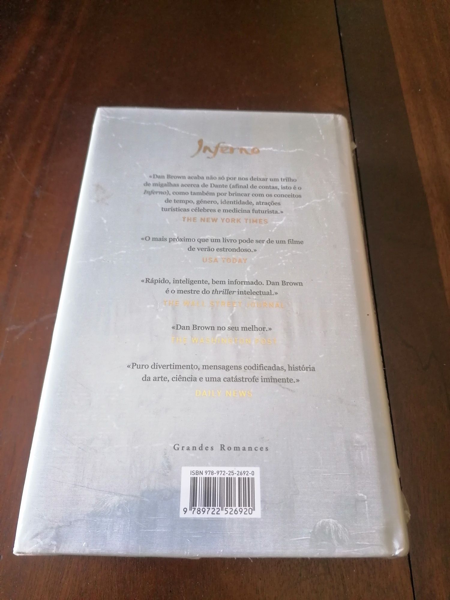 " Inferno" de Dan Brown (novo)