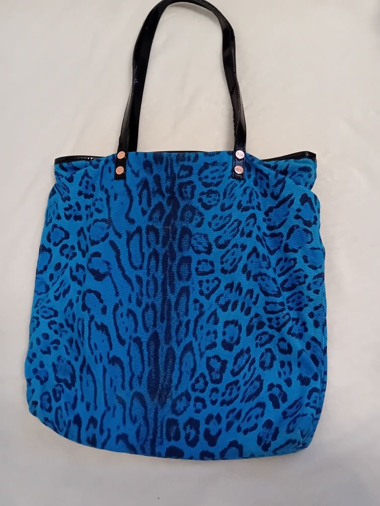 #Ted  Baker torebka panterka niebieska