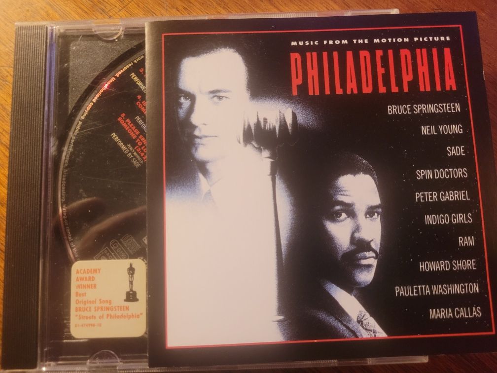 CD Philadelphia (Soundtrack) 1993 Sony