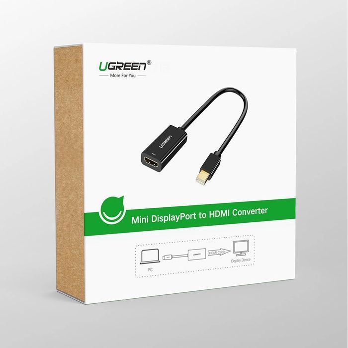 Ugreen adapter przejściówka HDMI (żeński) - Mini DisplayPort (męski)