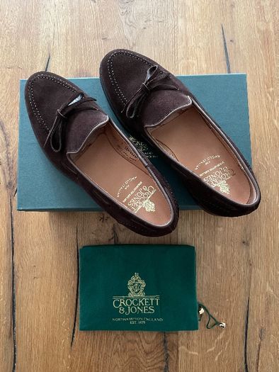 String Loafers Crockett & Jones / 7UK / NOVOS