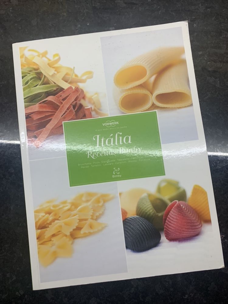 Livro Italia receitas Bimby