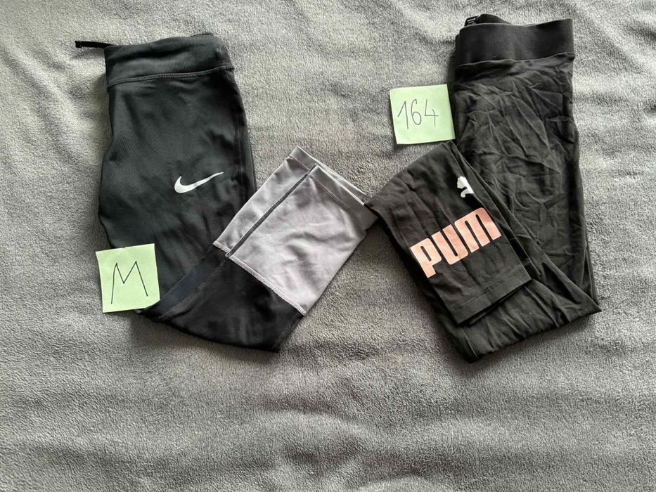 Spodnie leginsy, spodenki