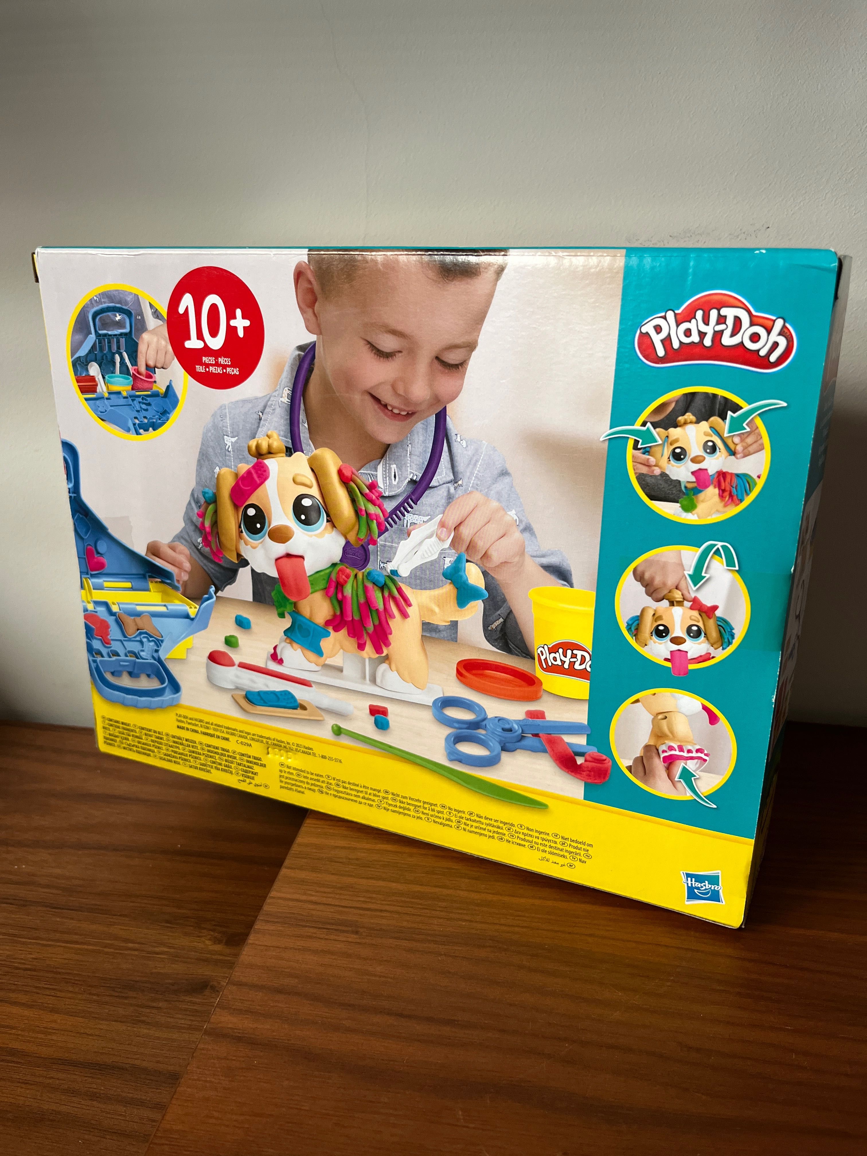 Hasbro Ciastolina Play Doh Wizyta u weterynarza weterynarz pesek F3639
