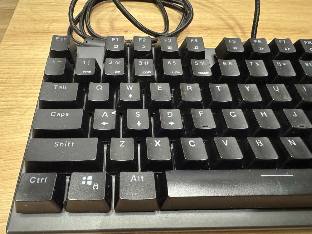 Klawiatura przewodowa Genesis Thor 300 TKL RGB podswietlana