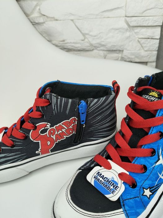 Дитячі оригінальні кросівки хайтопи Skechers Panda 35р.