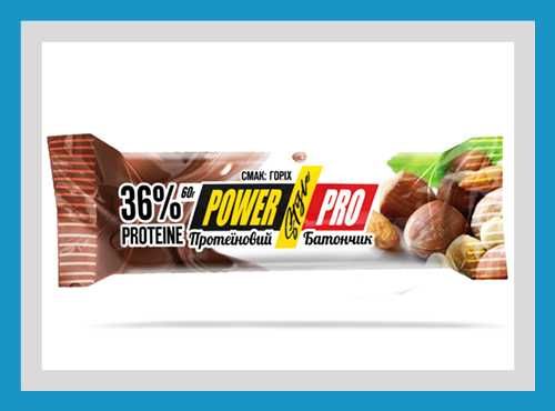 Протеїновий батончик Power Pro 36% 60 г Мокачино  Без Цукру