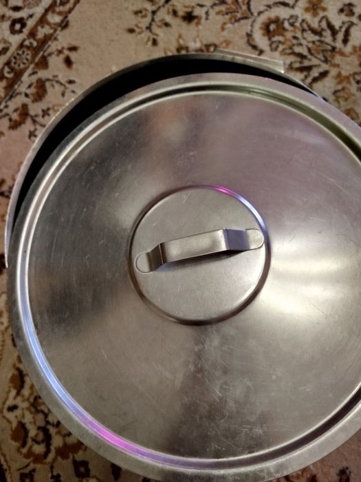 Каструля з нержавіючий сталі  на 20 літрів