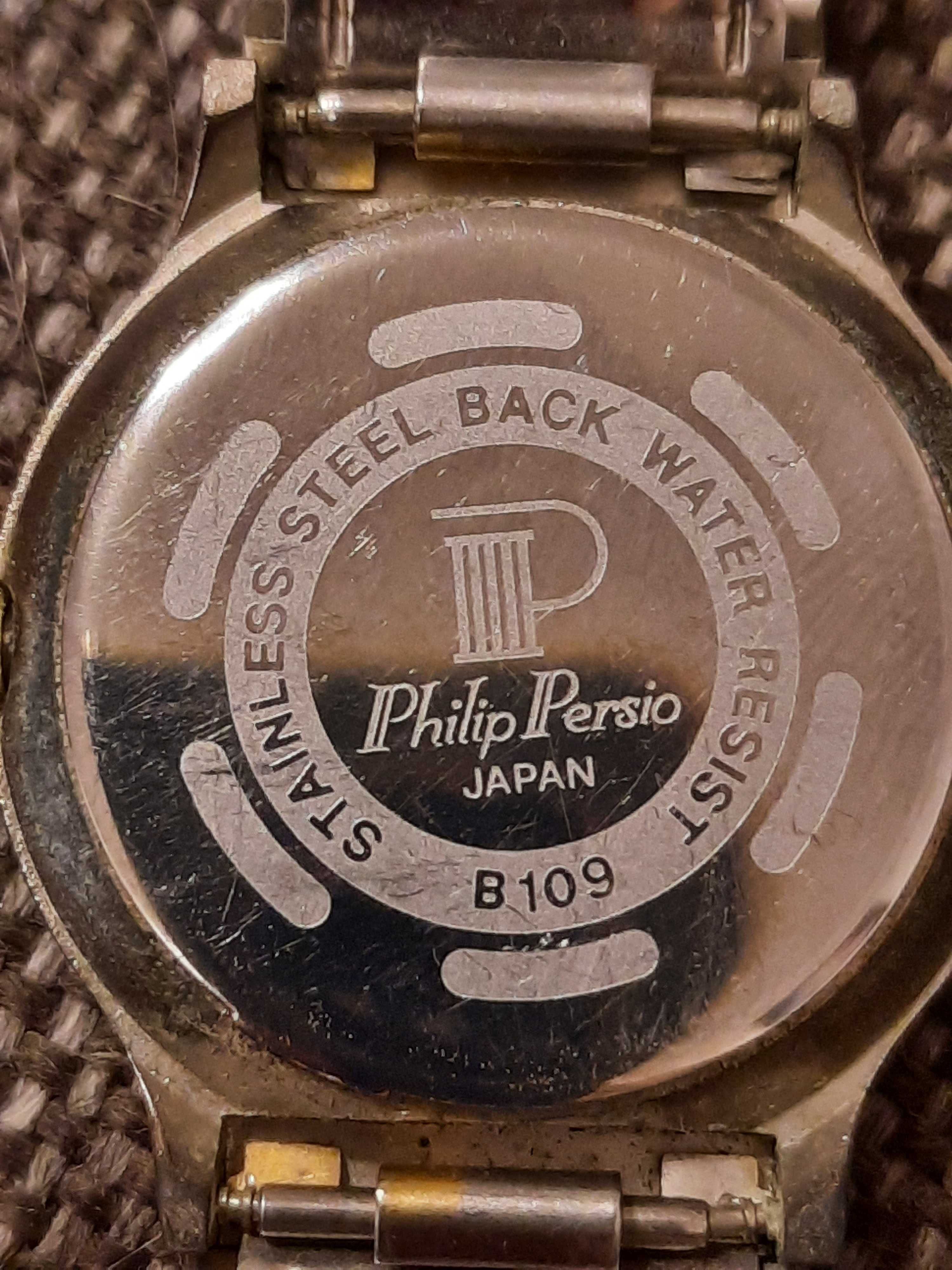 Philip persio, japoński zegarek