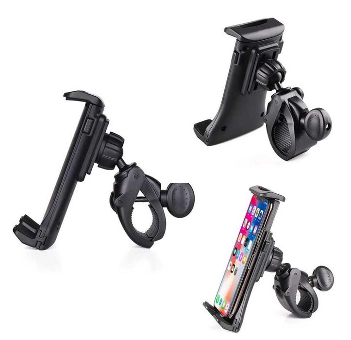 Кріплення Смартфона Планшета на Трубу Велосипед Самокат Коляску