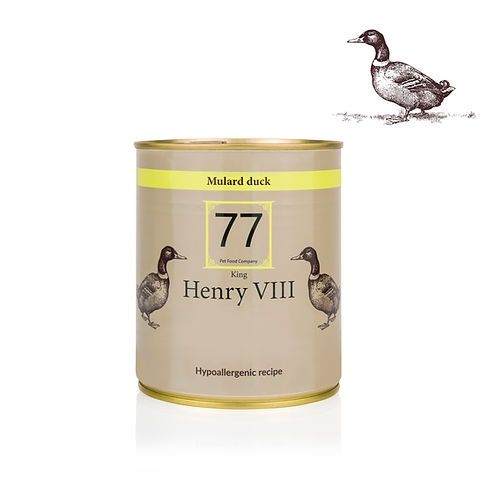 Pet77 Henry VIII z kaczką puszka 800g x 6