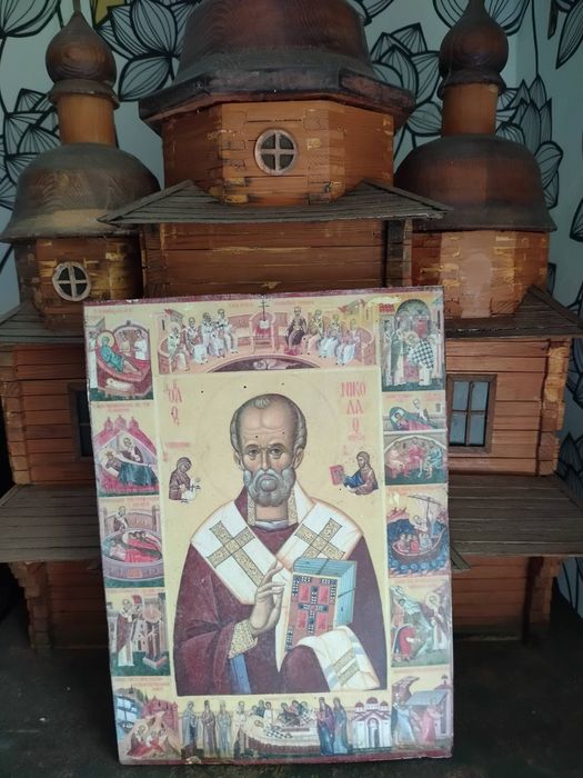 Ікона Чудотворця Миколи, архієпископа Мир Лікійських